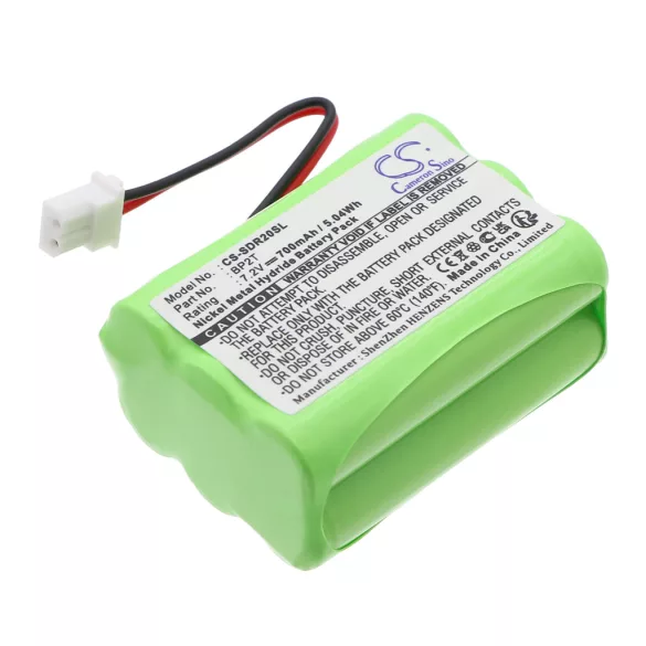 Utángyártott Dogtra Kutyanyakörv Ni-MH akkumulátor 7.2V 700mAh BP2T, BPRR - CameronSino