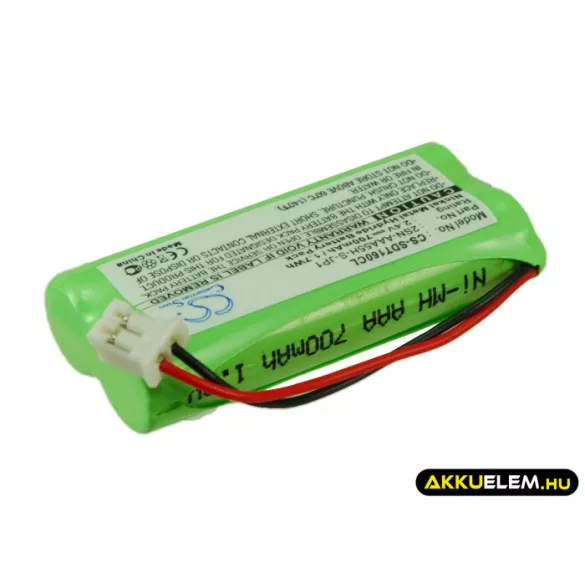 Utángyártott Sagem Vezeték nélküli telefon Ni-MH akkumulátor 2.4V 700mAh 2SN-AAA55H-S-JP1 - CameronSino