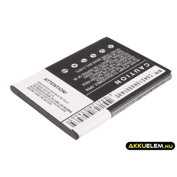 Utángyártott Samsung mobil Li-ion akkumulátor 3.7V 1350mAh EB454357VU, EB454357VA - CameronSino