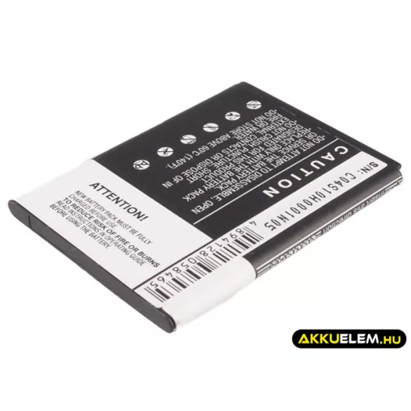 Utángyártott Samsung mobil Li-ion akkumulátor 3.7V 1350mAh EB454357VU, EB454357VA - CameronSino