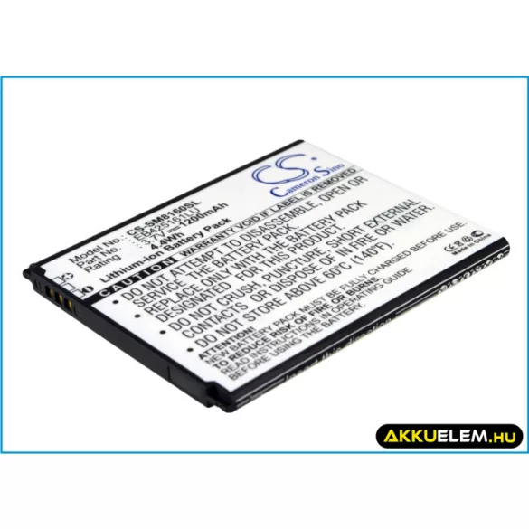 Utángyártott Samsung mobil Li-ion akkumulátor 3.7V 1200mAh EB425161LU, EB425161LA - CameronSino