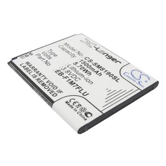 Utángyártott Samsung mobil Li-ion akkumulátor 3.8V 1500mAh EB-F1M7FLU, GH43-03795A - CameronSino