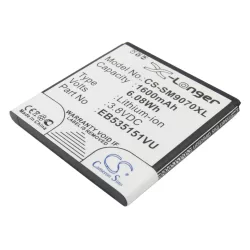   Utángyártott Samsung mobil Li-ion akkumulátor 3.8V 1600mAh EB535151VU, EB535151VUBSTD - CameronSino
