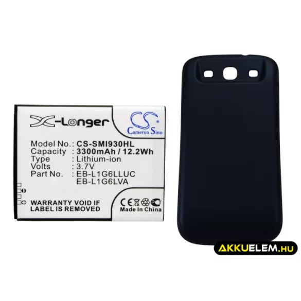 Utángyártott Samsung mobil Li-ion akkumulátor 3.7V 3300mAh EB-L1G6LLUC, EB-L1G6LVA - CameronSino