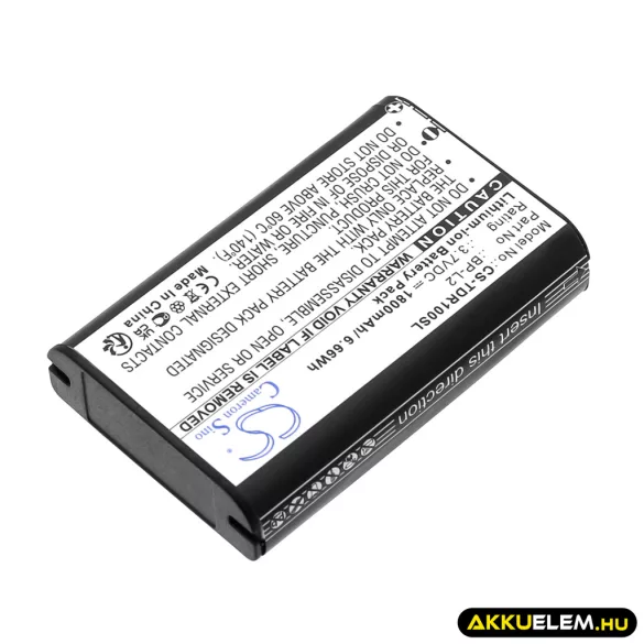 Utángyártott Tascam hangrögzítő Li-ion akkumulátor 3.7V 1800mAh BP-L2 - CameronSino