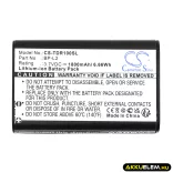 Utángyártott Tascam hangrögzítő Li-ion akkumulátor 3.7V 1800mAh BP-L2 - CameronSino