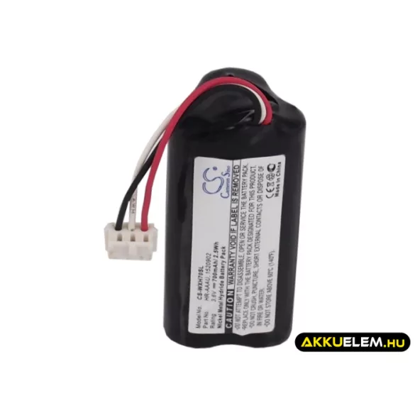 Utángyártott Tondeo Borotva Ni-MH akkumulátor 3.6V 700mAh - CameronSino