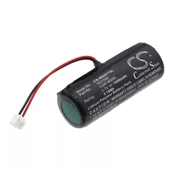 Utángyártott Wella Borotva Li-ion akkumulátor 3.7V 1400mAh 1531582, 1/UR18500L - CameronSino