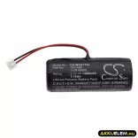 Utángyártott Wella Borotva Li-ion akkumulátor 3.7V 1400mAh 1531582, 1/UR18500L - CameronSino