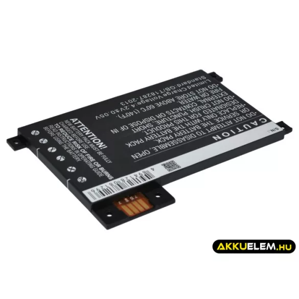 Utángyártott Amazon E-könyv Li-Polymer akkumulátor 3.7V 1400mAh DR-A014, 170-1056-00 - CameronSino