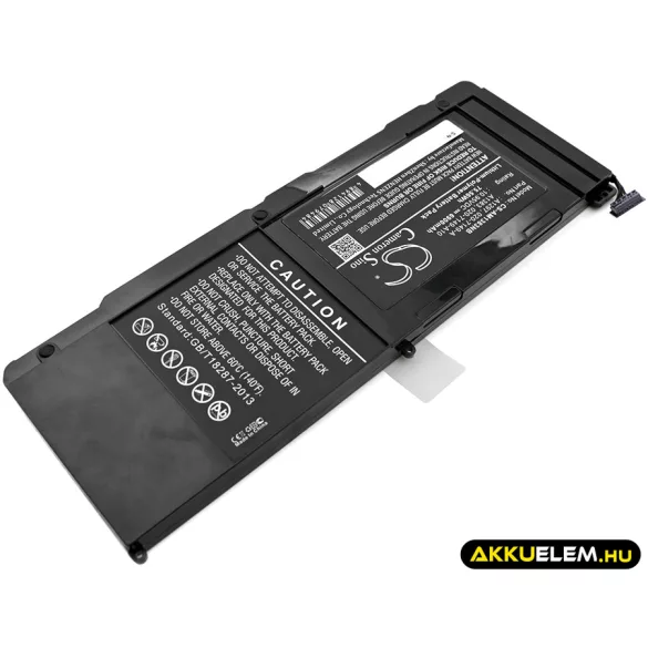 Utángyártott Apple laptop Li-Polymer akkumulátor 10.95V 6900mAh A1297, A1383 - CameronSino