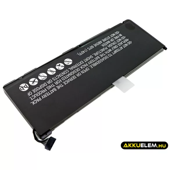 Utángyártott Apple laptop Li-Polymer akkumulátor 10.95V 6900mAh A1297, A1383 - CameronSino