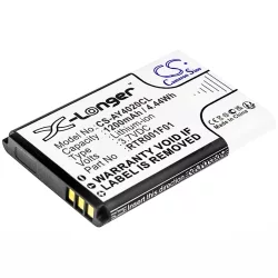   Utángyártott Audioline mobil Li-ion akkumulátor 3.7V 1200mAh MT1000 - CameronSino