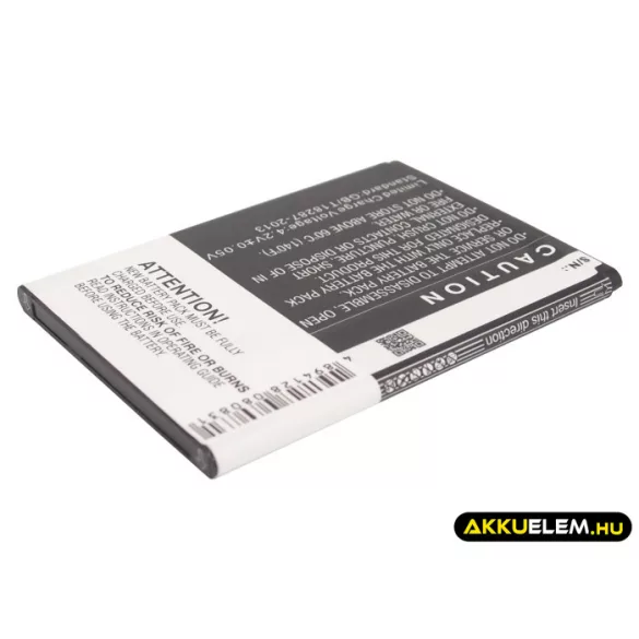 Utángyártott BLU mobil Li-ion akkumulátor 3.7V 1300mAh C654804130T - CameronSino