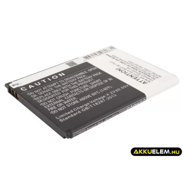 Utángyártott BLU mobil Li-ion akkumulátor 3.7V 1300mAh C654804130T - CameronSino