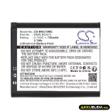 Utángyártott Leica Kamera Li-ion akkumulátor 3.7V 730mAh BP-DC14, BP-DC14-E - CameronSino