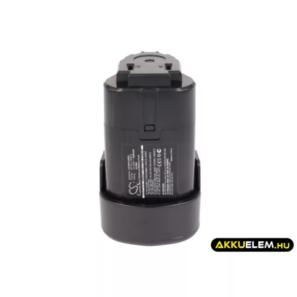 Utángyártott Black & Decker szerszámgép Li-ion akkumulátor 12V 2000mAh LBXR12, BL1110 - CameronSino