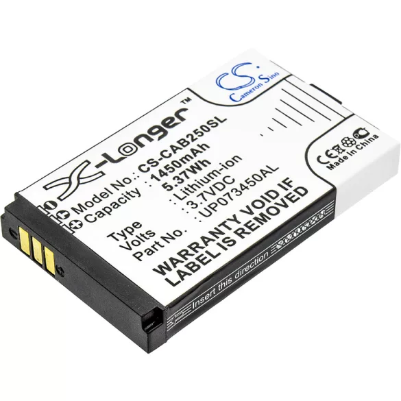 Utángyártott JCB mobil Li-ion akkumulátor 3.7V 1450mAh - CameronSino