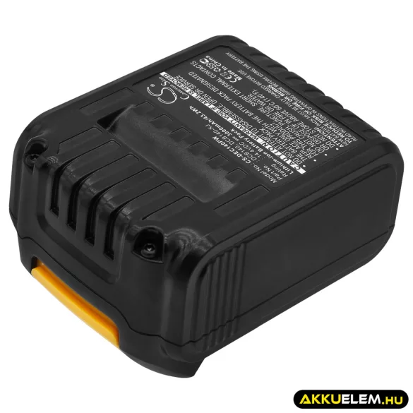 Utángyártott DeWalt szerszámgép Li-ion akkumulátor 14.4V 3000mAh DCB140, DCB140-XJ - CameronSino