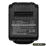Utángyártott DeWalt szerszámgép Li-ion akkumulátor 14.4V 3000mAh DCB140, DCB140-XJ - CameronSino