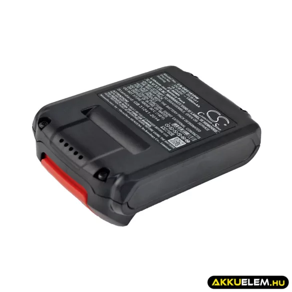 Utángyártott DeWalt szerszámgép Li-ion akkumulátor 18V 1500mAh DCB180, DCB181 - CameronSino
