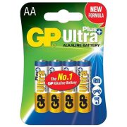 GP Ultra Plus LR6 AA tartós elem 4db/bl  (ár/db) 15AUP