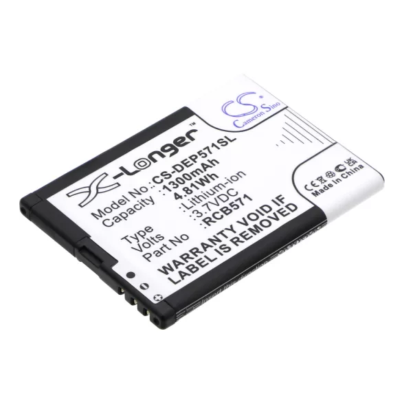 Utángyártott CPA mobil Li-ion akkumulátor 3.7V 1300mAh - CameronSino