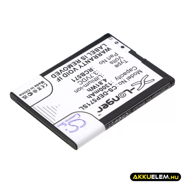 Utángyártott CPA mobil Li-ion akkumulátor 3.7V 1300mAh - CameronSino