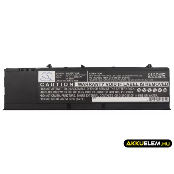 Utángyártott Dell laptop Li-ion akkumulátor 11.1V 3600mAh 1H52F, 1NP0F - CameronSino