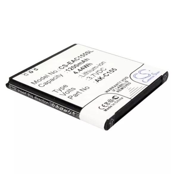 Utángyártott Emporia mobil Li-ion akkumulátor 3.7V 1200mAh AK-C155 - CameronSino