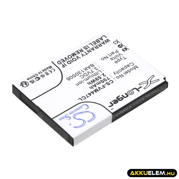 Utángyártott FRITZ!Fon Vezeték nélküli telefon Li-ion akkumulátor 3.7V 700mAh BAK130506, 312BAT016 - CameronSino