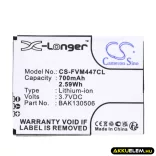 Utángyártott FRITZ!Fon Vezeték nélküli telefon Li-ion akkumulátor 3.7V 700mAh BAK130506, 312BAT016 - CameronSino