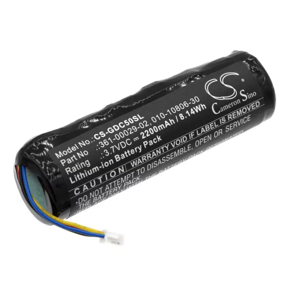 Utángyártott Garmin Kutyanyakörv Li-ion akkumulátor 3.7V 2200mAh 010-10806-30, 010-11828-03 - CameronSino