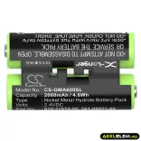 Utángyártott Garmin GPS Ni-MH akkumulátor 2.4V 2000mAh 010-11874-00, 361-00071-00 - CameronSino