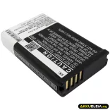 Utángyártott Garmin Kamera Li-ion akkumulátor 3.7V 2200mAh 010-11599-00, 010-11654-03 - CameronSino