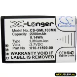 Utángyártott Garmin Kamera Li-ion akkumulátor 3.7V 2200mAh 010-11599-00, 010-11654-03 - CameronSino