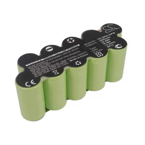 Utángyártott Gardena Kertészeti eszköz Ni-MH akkumulátor 12V 3000mAh AP12 - CameronSino