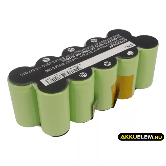 Utángyártott Gardena Kertészeti eszköz Ni-MH akkumulátor 12V 3000mAh AP12 - CameronSino
