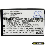 Utángyártott Garmin GPS Li-ion akkumulátor 3.7V 1800mAh 010-11599-00, 010-11654-03 - CameronSino