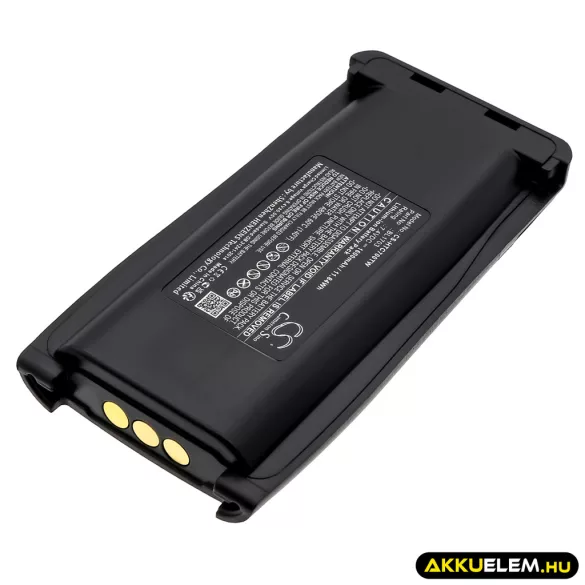 Utángyártott Hytera adó-vevő rádió Li-ion akkumulátor 7.4V 1600mAh BL-2608 - CameronSino