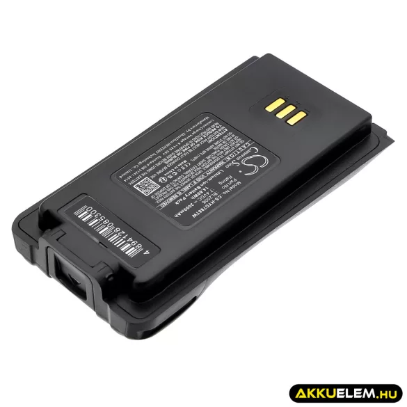 Utángyártott Hytera adó-vevő rádió Li-ion akkumulátor 7.4V 2000mAh BL2008, BL2503 - CameronSino