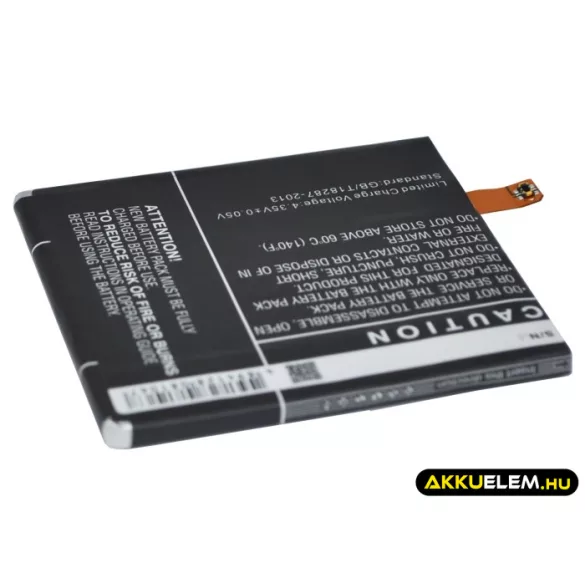 Utángyártott Google mobil Li-Polymer akkumulátor 3.8V 2300mAh - CameronSino