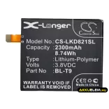 Utángyártott Google mobil Li-Polymer akkumulátor 3.8V 2300mAh - CameronSino