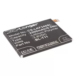   Utángyártott LG mobil Li-Polymer akkumulátor 3.8V 2500mAh BL-T11, EAC62218301 - CameronSino