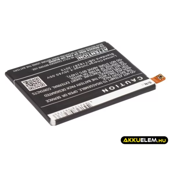 Utángyártott LG mobil Li-Polymer akkumulátor 3.8V 2500mAh BL-T11, EAC62218301 - CameronSino