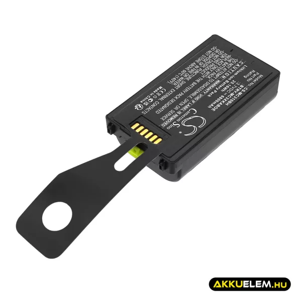 Utángyártott Symbol Vonalkód szkenner Li-ion akkumulátor 3.7V 6800mAh 82-127912-01, BTRY-MC3XKABOE - CameronSino
