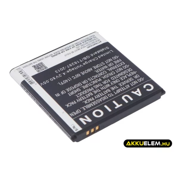 Utángyártott Mobistel mobil Li-ion akkumulátor 3.7V 1500mAh BTY26183, BTY26183Mobistel/STD - CameronSino