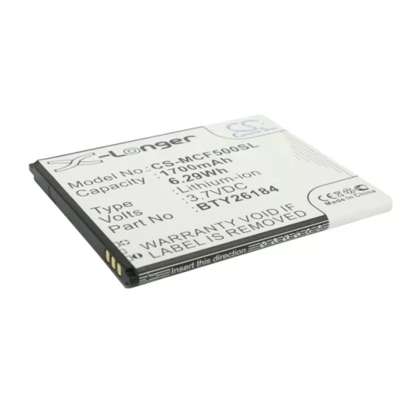 Utángyártott Mobistel mobil Li-ion akkumulátor 3.7V 1700mAh BTY26184, BTY26184Mobistel/STD - CameronSino