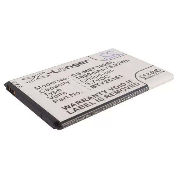 Utángyártott Mobistel mobil Li-ion akkumulátor 3.7V 1600mAh BTY26181, BTY26181Mobistel/STD - CameronSino