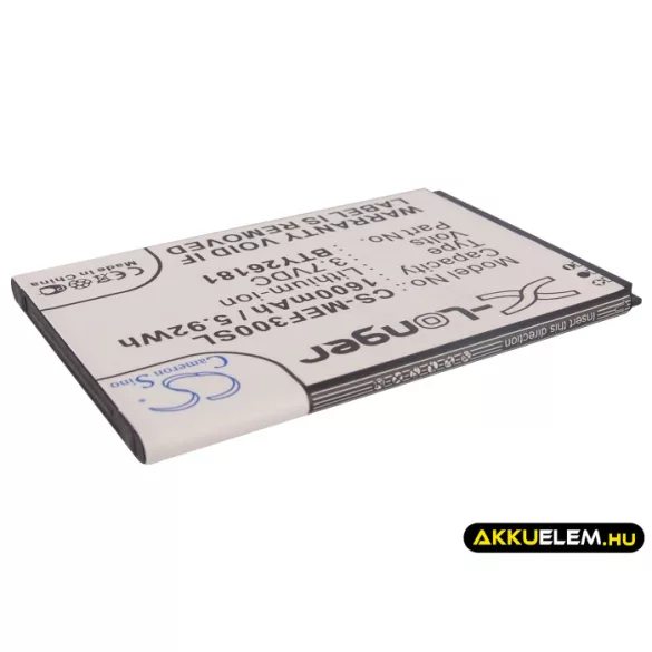 Utángyártott Mobistel mobil Li-ion akkumulátor 3.7V 1600mAh BTY26181, BTY26181Mobistel/STD - CameronSino